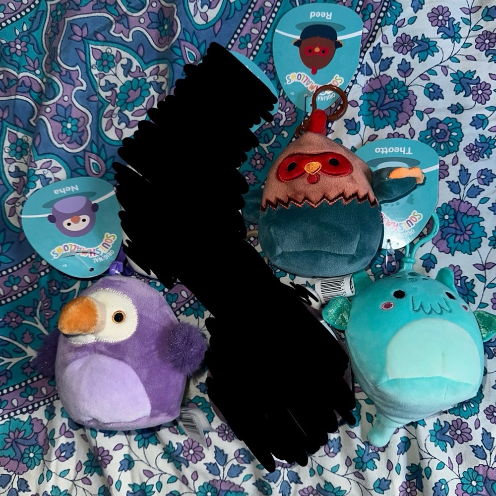 Squishmallow Clip Bundle (3)